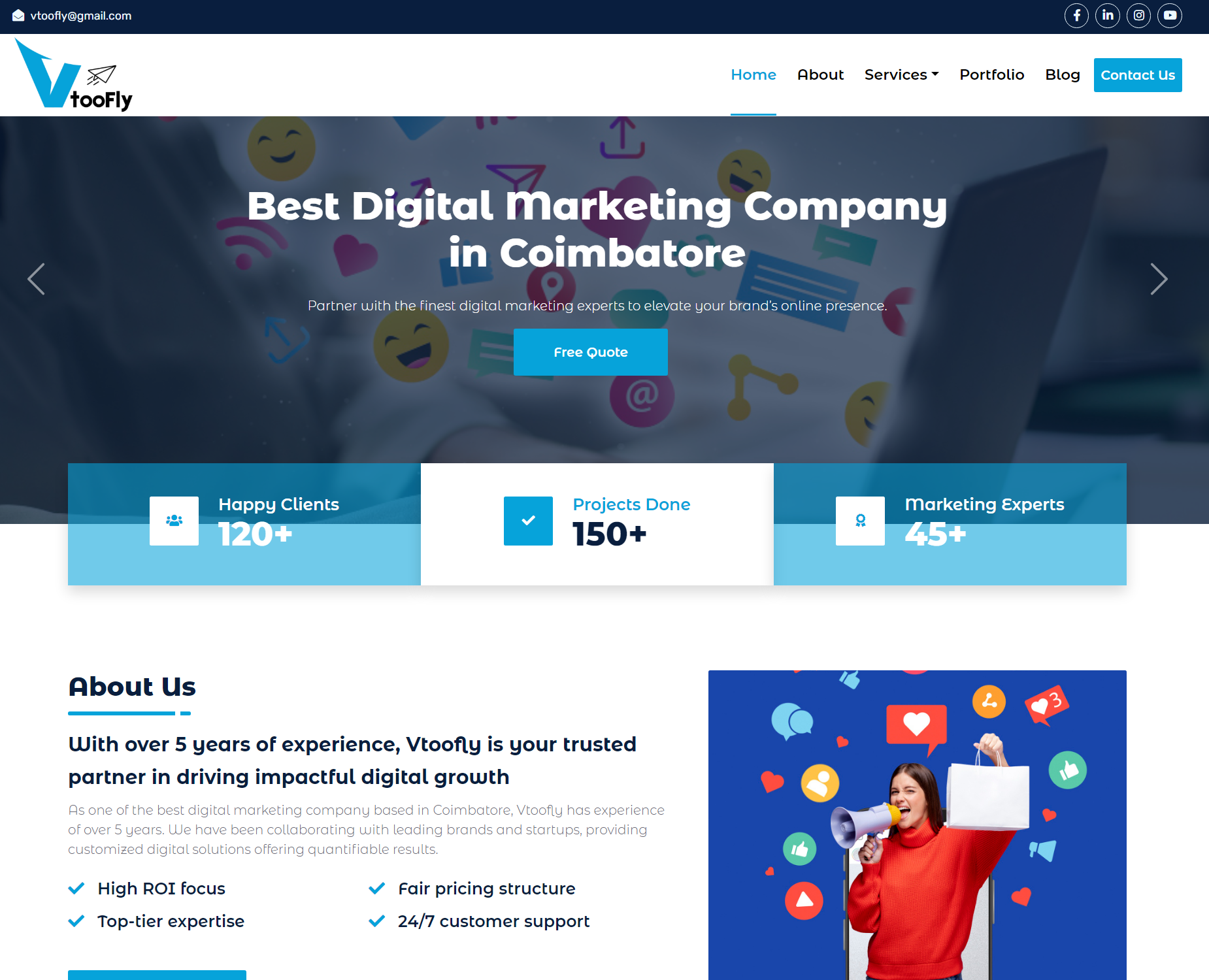 Vignesh Vikram Spearhead Website